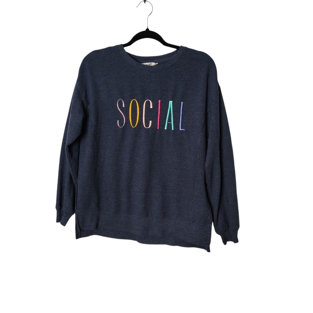 Wildfox Social Sweatshirt Small Streetcore California style Vintage-inspired
